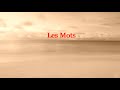 Mylène Farmer  &amp;  Seal  -  Les Mots  (Paroles)