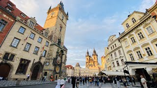 PRAGA, República Tcheca 🇨🇿 Praça da cidade velha e relógio astronômico