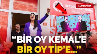 Sera Kadıgil: Bir oy Kemal'e bir oy TİP'e...