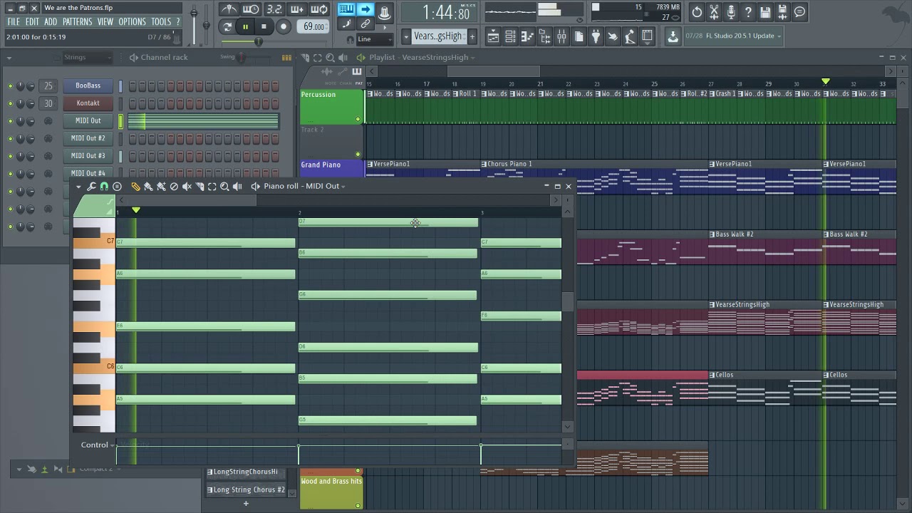 We are the Patrons with Orchestra No Vocals WIP YouTube