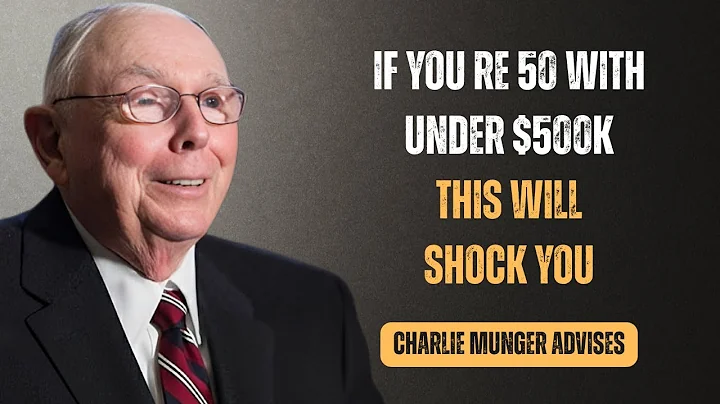 Charlie Munger: If You’re 50 With Under $500K… This Will Shock You