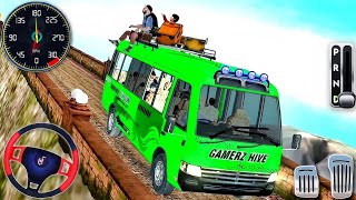 Mini Coach Bus Driving 3D - Offroad Bus Drive Simulator - Android GamePlay #2 screenshot 1