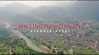 Walling Municipality, Syangja- Nepal वलङ नगरपलक Drone Video
