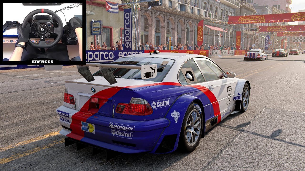 GRID Legends (Xbox Series X) - BMW E46 M3 GTR / Logitech G923 Gameplay