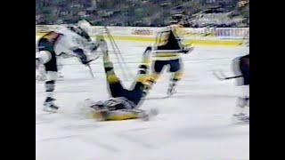Denis Hamel Hit On Andrei Kovalenko Jan. 26Th, 2001