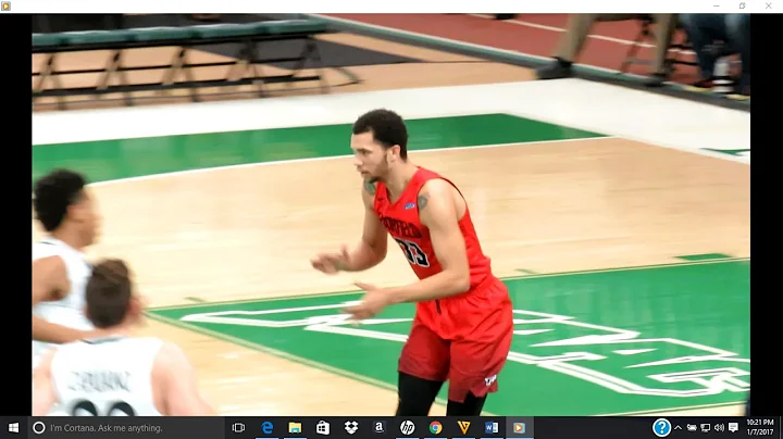Curtis Cobb III ties MAAC - scores school record 4...