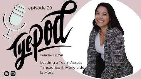 How to Manage a Team Across Different Timezones | Mariela de la Mora