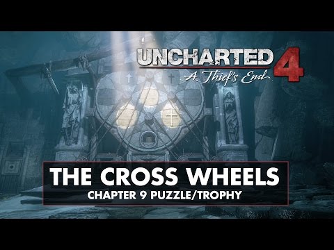 Uncharted 4 • Chapter 9 Puzzle Solution • Trials and Tribulations Trophy  •  The Cross Wheels