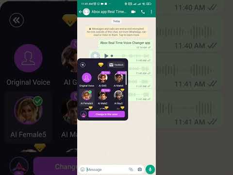 Abox Real Time Voice Changer app