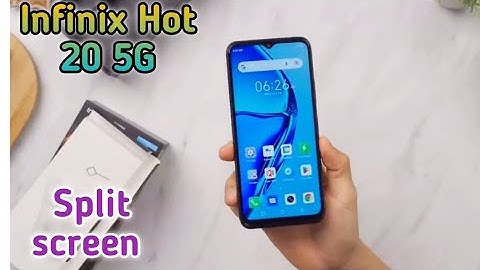 How To Enable Split Screen In Infinix Hot 20 5G, Dual Screen Create In Infinix Hot 20