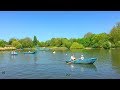 LONDON WALK around Regent’s Park Boating Lake and Inner Circle incl. Japanese Garden | England