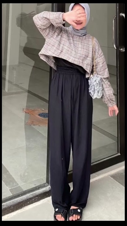 CROP TOP KOREAN STYLE 🌸🌸🌸 #racunshopee #ootdhijab #ootdhijabremaja #ootdkoreanstyle #ootdkorea