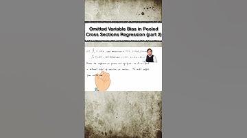 Omitted Variable Bias in Pooled Cross Sections Regression (part 2) | From Introductory Econometrics