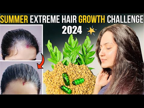 14 Days Summer Extreme Hair Growth Challenge : Grow Hair Faster Thicker x Longer In 14 Days