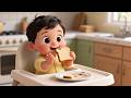 Yummy Breakfast Plate 🍳🥞 Fun Morning Food Song for Kids | Nursery Rhymes & Healthy Start 🎶✨