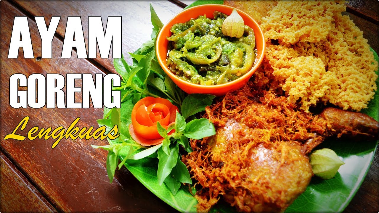 Ayam Goreng Lengkuas Tulang Lunak  Super Lezat, Simple 