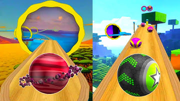 Going balls - Speedrun Reverse Gameplay level 298-299 | Going balls portal Run Challenge | R-Games