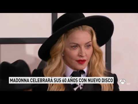 Madonna - Spanish TV News 03-08-18 - About New Album, 60th Birthday, Vogue Magazine And True Blue