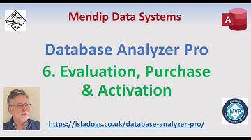 Access Database Analyzer Pro: 6 - Evaluation, Purchase & Activation