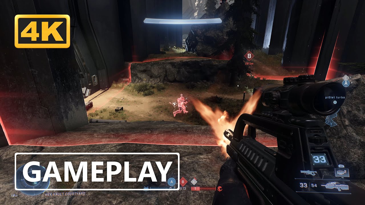 Halo Infinite Big Team Battle Xbox Series X 4K - YouTube