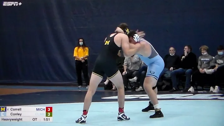 NCAA Wrestling - Heavyweight - J.T. Correll(Michig...
