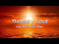 Things I Love - Lvly ft. Jaslyn Edgar | Lyrics / Lyric Video 🎵