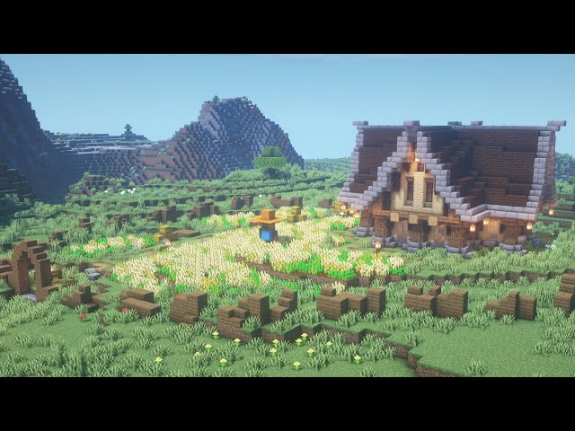 X 上的 CloseeDBr：「Minecraft: Casa de Fazenda  Farm House (Medieval) :    / X