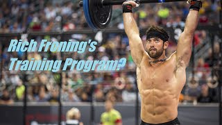 The Truth about Rich Froning's Training Program!