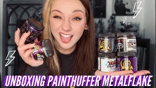 UNBOXING PAINTHUFFER METALFLAKE