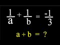Challenging Algebra Problem for University Admission