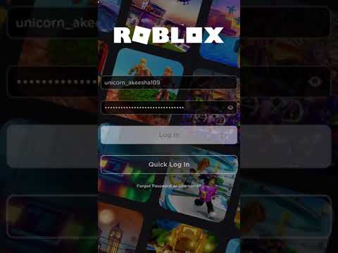 I Can't Log In My Account On Roblox..