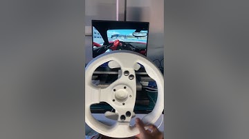 Fully 3D Printed Steering Wheel Test #arduino #3dprinting #simracing