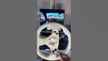 Fully 3D Printed Steering Wheel Test #arduino #3dprinting #simracing