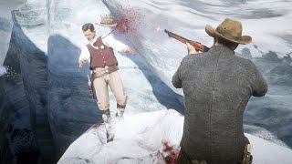 Red Dead Redemption 2 PC 60FPS - Funny & Brutal Moments Vol. 95 (Euphoria Ragdolls)