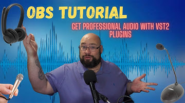 OBS professional microphone quality with FREE VST2 Plugins
