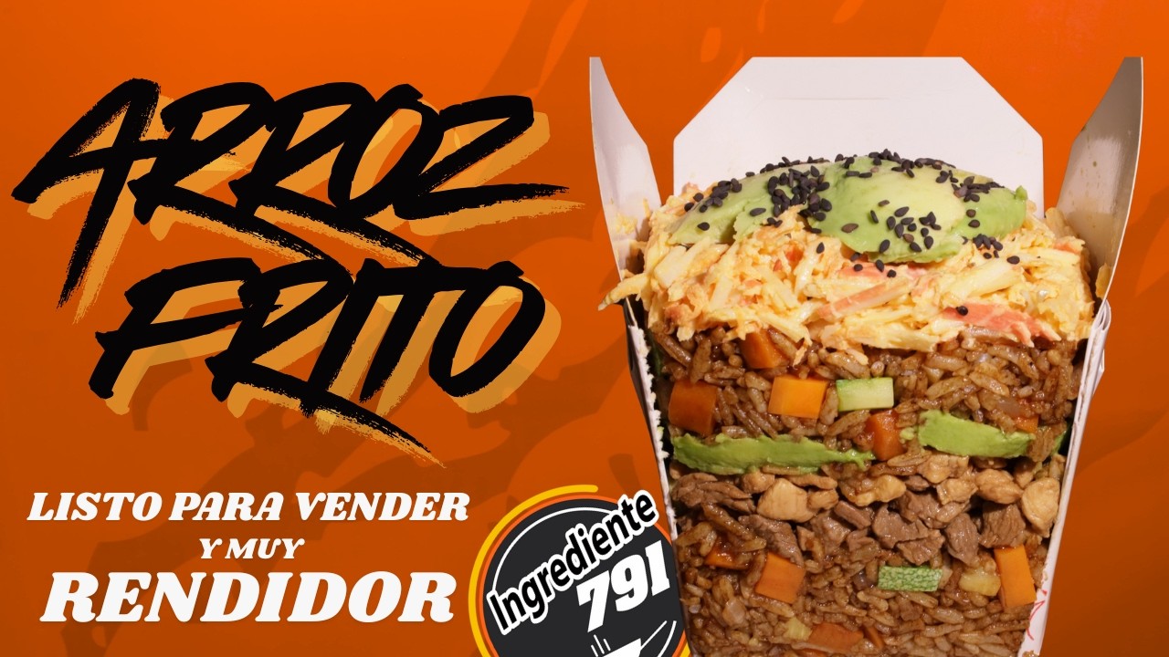 🍚 El Secreto del Arroz Frito Chino Rápido, Rendidor y Económico para Vender 💵