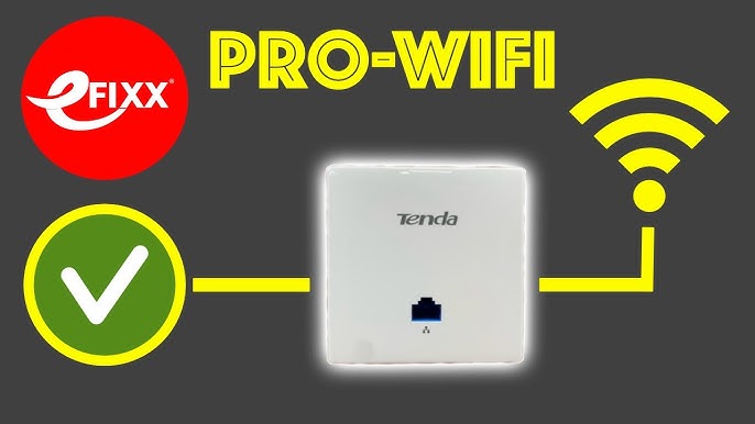 Tenda Point D'accès WiFi 6 AX3000(I29), Borne WiFi 6Dual-Band 3000Mbps,  802.3af/at, 2x10/100/1000M PoE Ports, 4*4 dBi, MU-MIMO, OFDMA, Montage  Mural