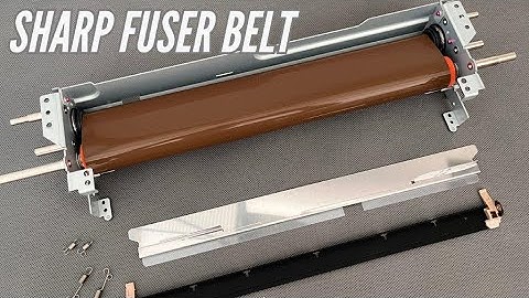 Fuser SHARP MX3071 MX3571 MX4071. Printer repair and replacement of Fusing Fixing Film.