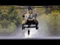 Tropas filipinas e americanas realizam manobras de helocasting na selva em Fort Magsaysay