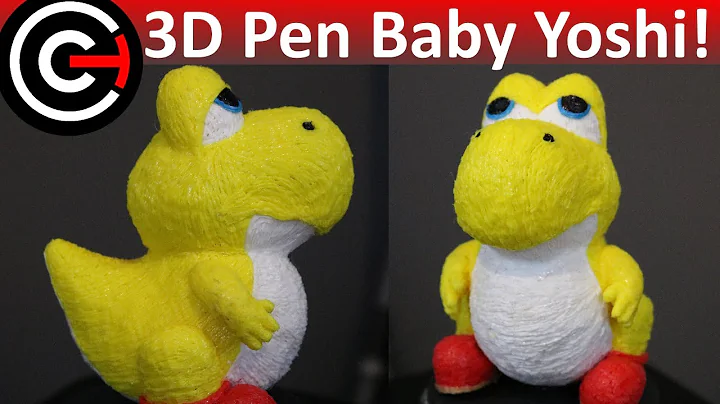 3D Pen Baby Yoshi - New Super Mario Bros