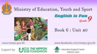 English is Fun : Book 6 Unit 40 : Review of units 36-39