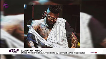 Blow My Mind : Davido And Chris Brown Video Hits 1M YouTube Views in 11 Hours