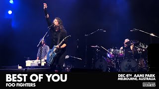 Best of You - Foo Fighters Live in Melbourne - AAMI Park - December 4th 2023