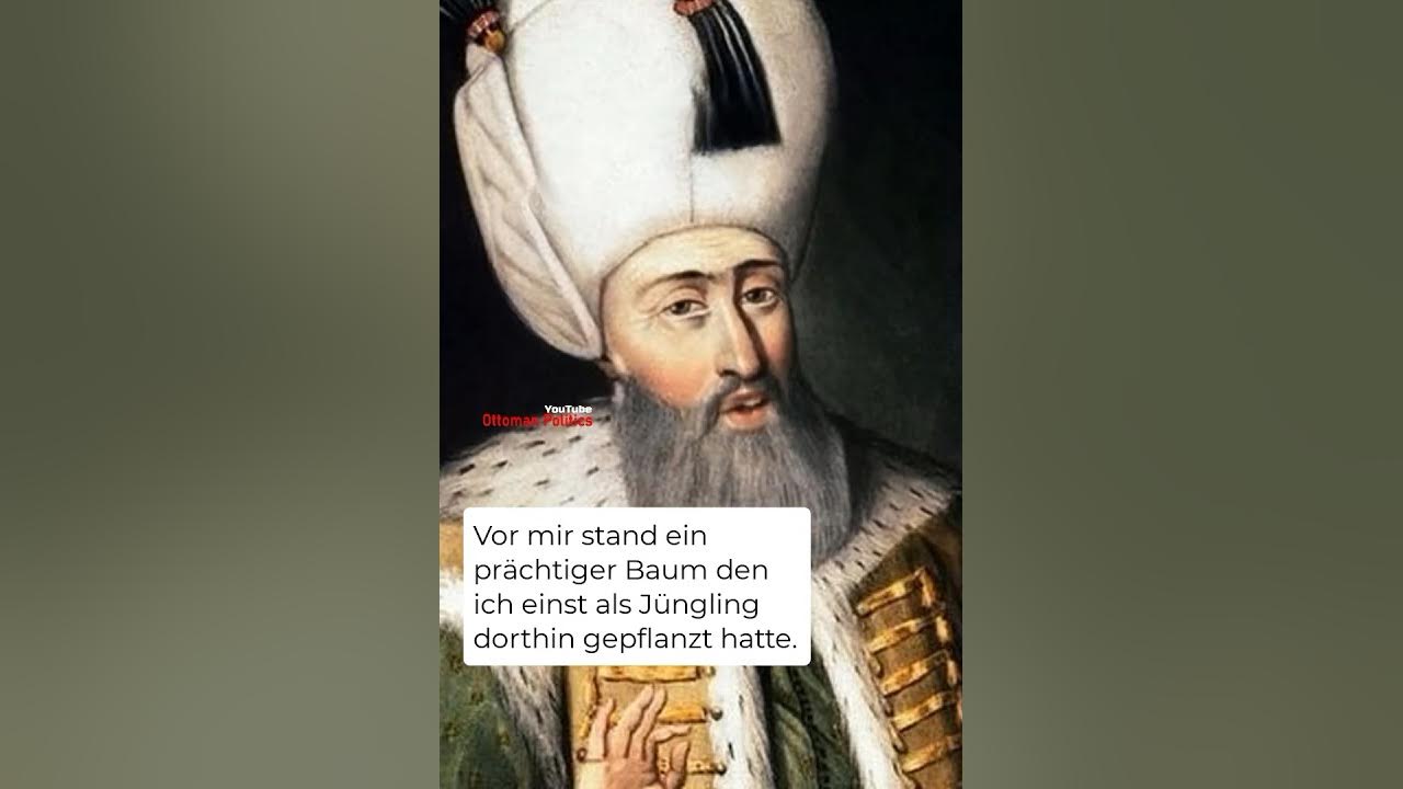 Sultan Süleyman der Prächtige und die Ameisen vor seinem Palast shorts geschichte 