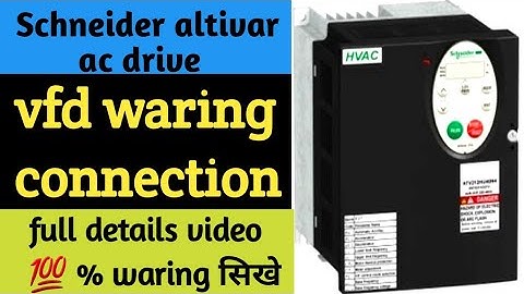 Ultimate Schneider ATV212 VFD Control Wiring Guide | Easy Steps