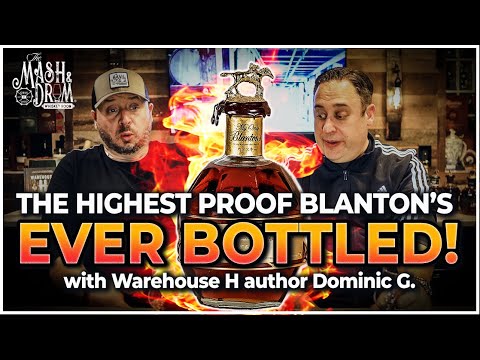 The Highest Proof Blanton's EVER Bottled and more with Warehouse H author Dominic G.