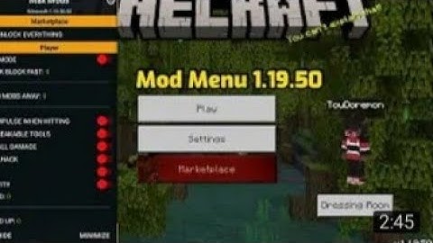 Minecraft 1.19.50 virsion {MODE MENU} BY ICV HACK
