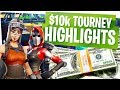 $10,000 Fortnite Tournament Win w/ DaFPS - Tournament Highlights vs FaZe, TSM & more