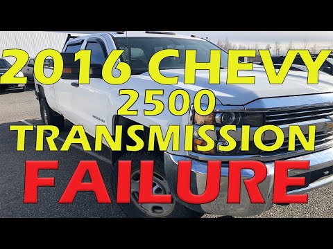 2016 Chevy 2500 Transmission FAILURE, P0741 Torque Converter Clutch Stuck off, Metal in the cooler