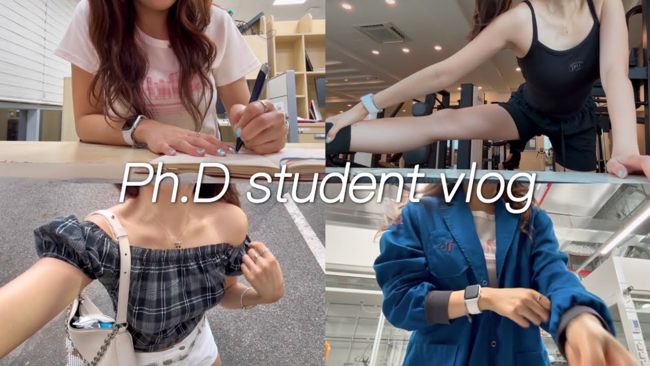 eng) 카이스트 대학원생 브이로그 l 새벽 운동💪🏻 l 연구 건강 힐링의 균형잡기 l 실패와 번아웃에 대하여 l Grad school vlog